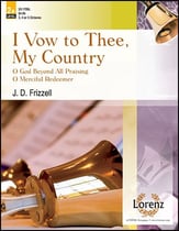 I Vow to Thee, My Country Handbell sheet music cover